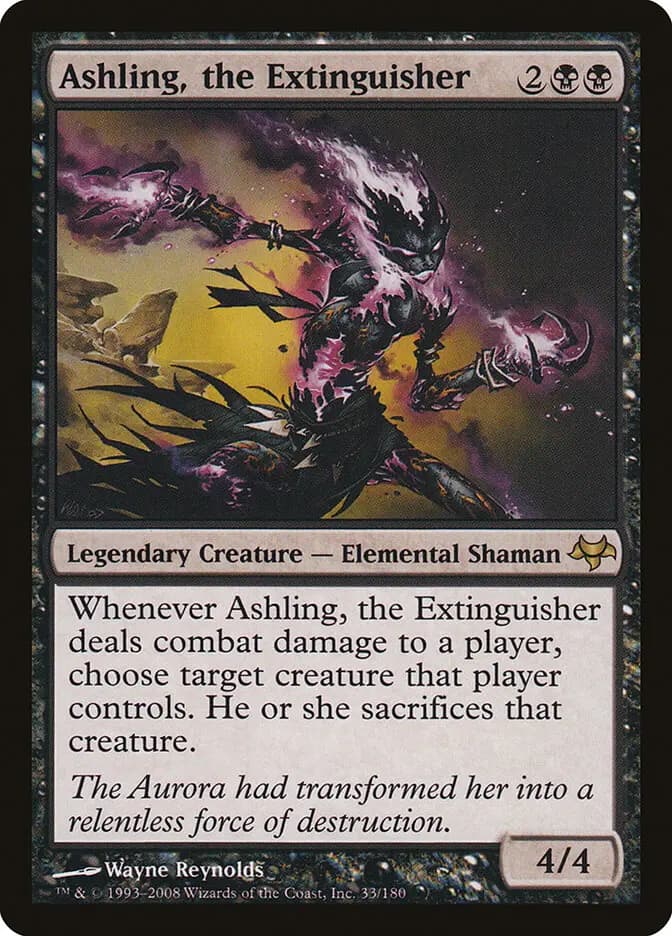 Card image of Ashling, the Extinguisher