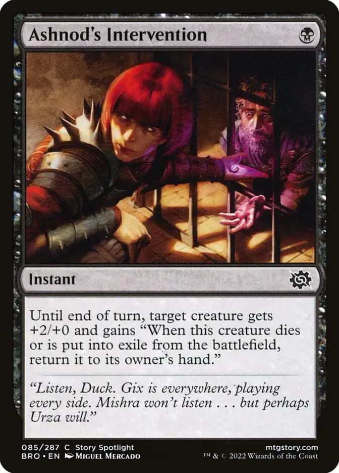 Card image of Ashnod's Intervention