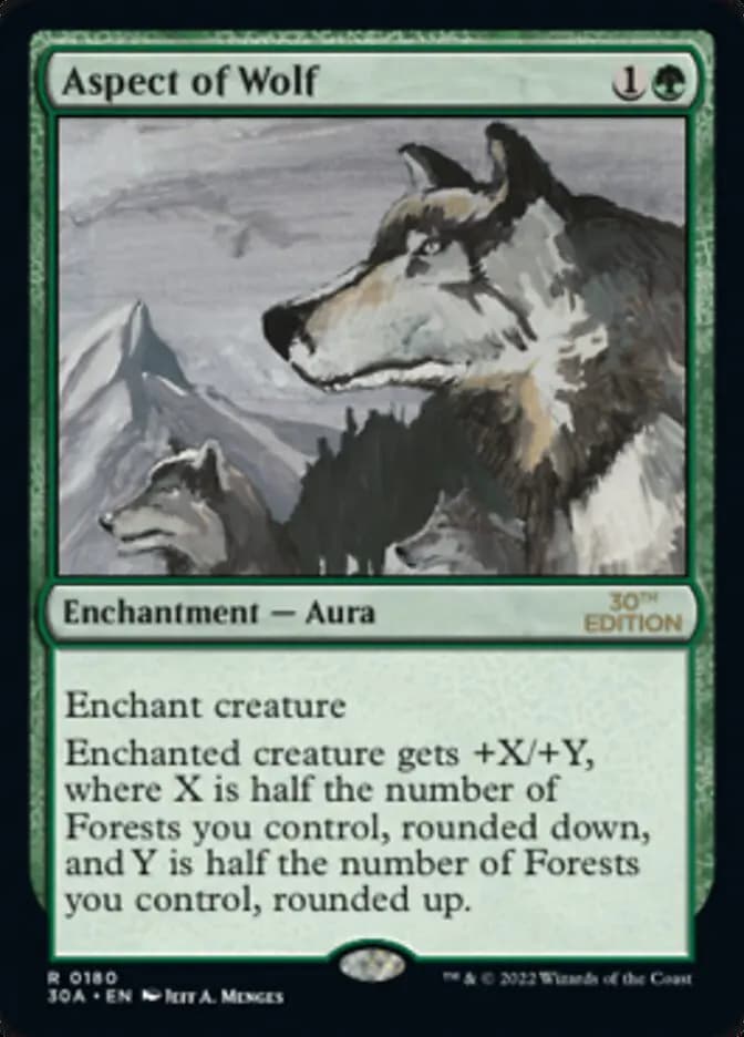Card image of Aspect of Wolf