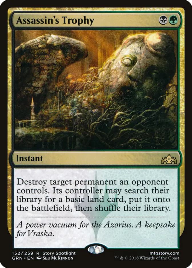 Card image of Assassin's Trophy