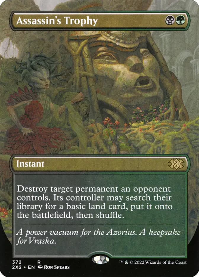 Card image of Assassin's Trophy
