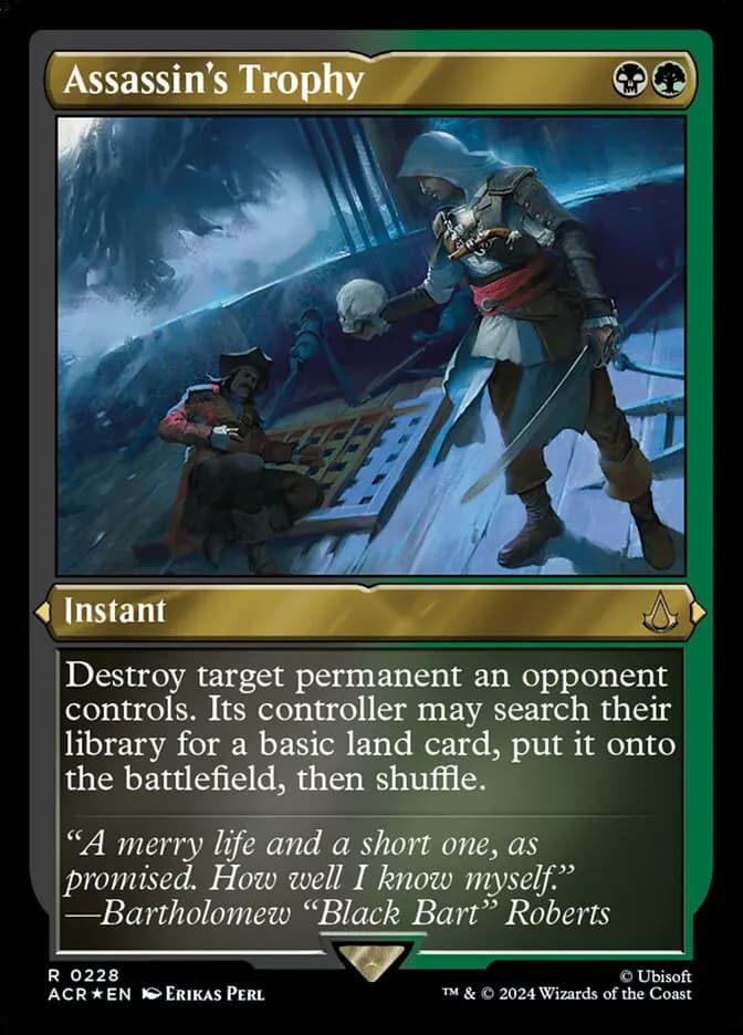 Card image of Assassin's Trophy