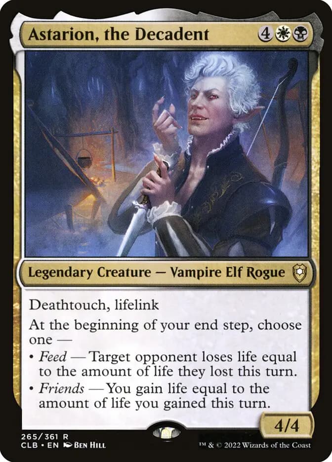 Card image of Astarion, the Decadent
