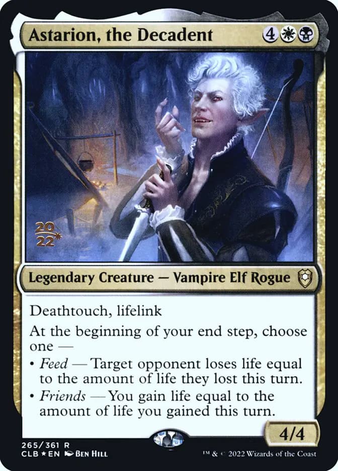 Card image of Astarion, the Decadent
