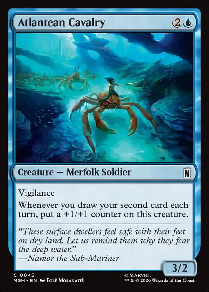 Card image of Atlantean Cavalry