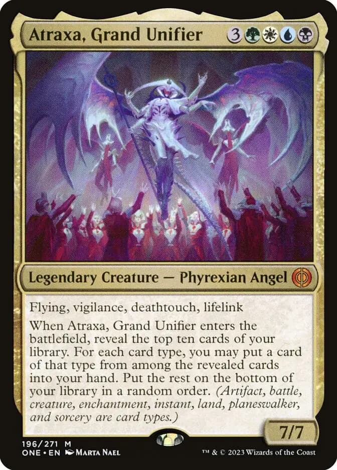 Card image of Atraxa, Grand Unifier