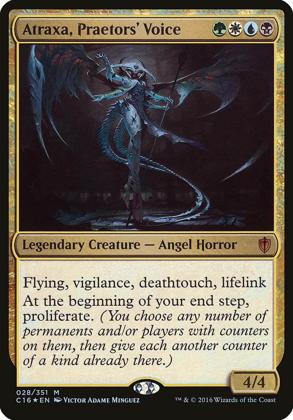 Card image of Atraxa, Praetors' Voice
