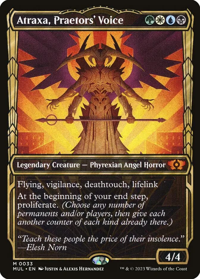 Card image of Atraxa, Praetors' Voice