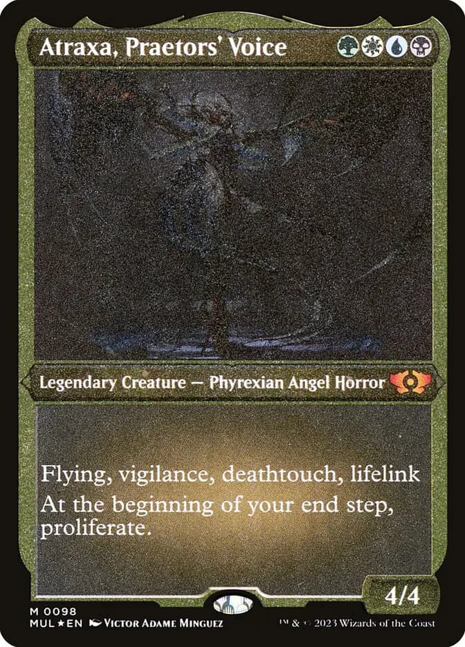 Card image of Atraxa, Praetors' Voice
