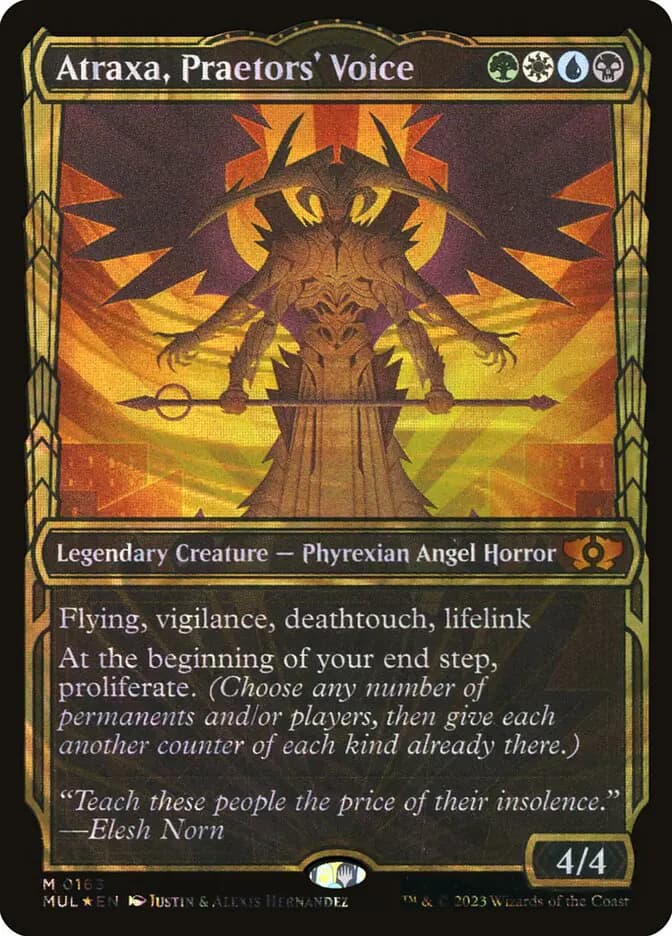 Card image of Atraxa, Praetors' Voice