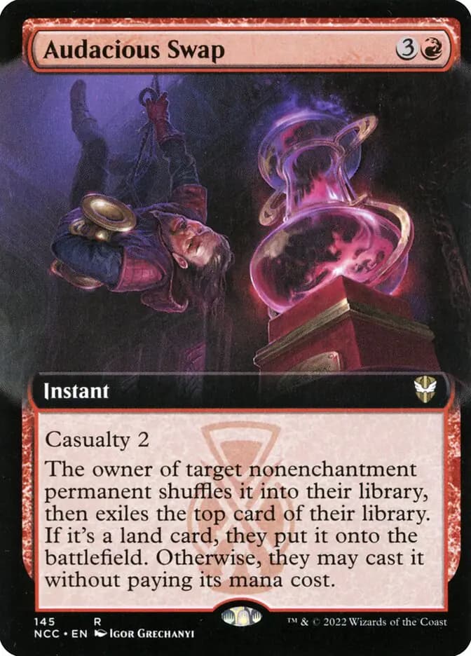 Card image of Audacious Swap