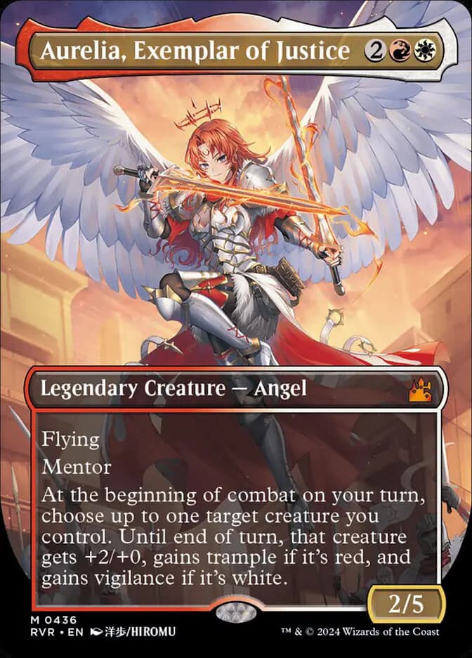Card image of Aurelia, Exemplar of Justice