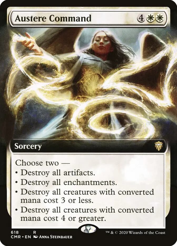 Card image of Austere Command