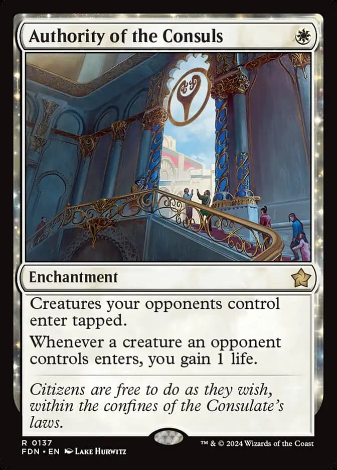 Card image of Authority of the Consuls