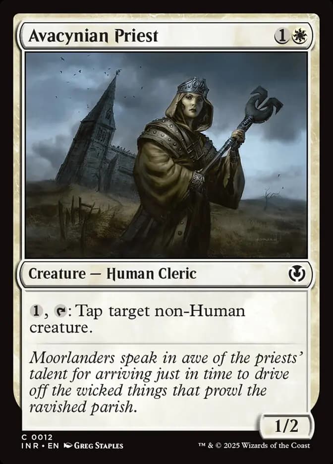 Card image of Avacynian Priest