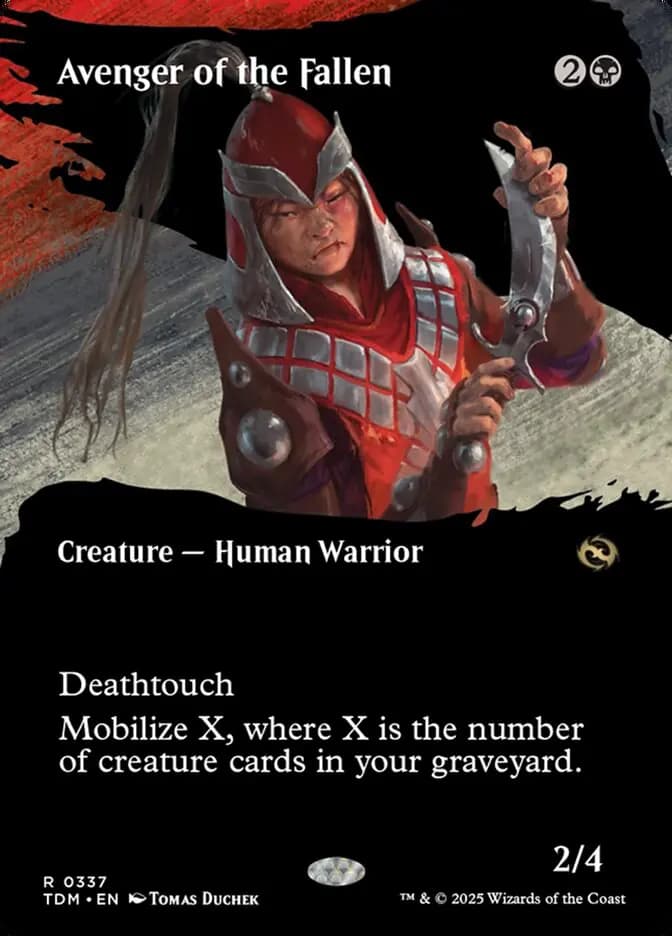 Card image of Avenger of the Fallen