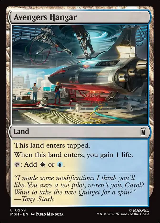 Card image of Avengers Hangar