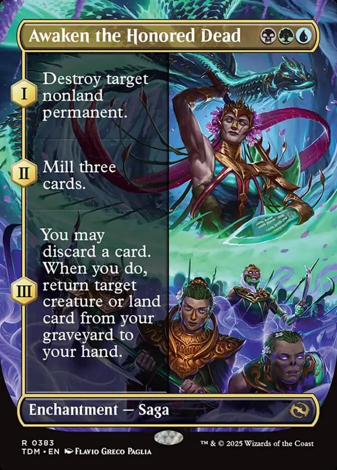 Card image of Awaken the Honored Dead