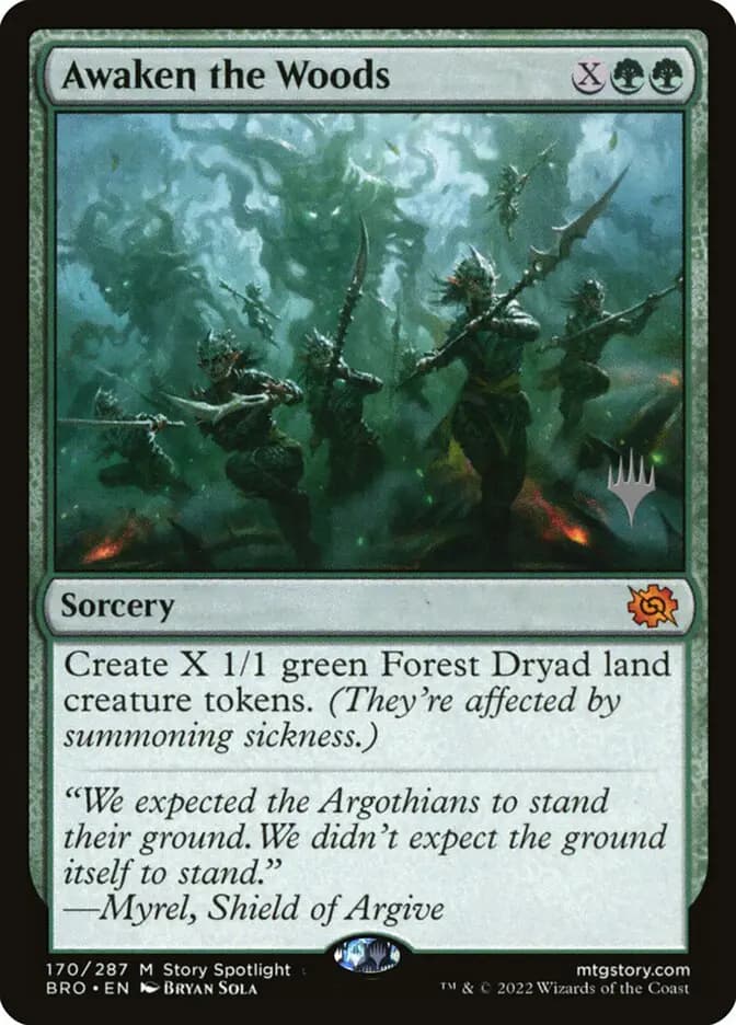 Card image of Awaken the Woods