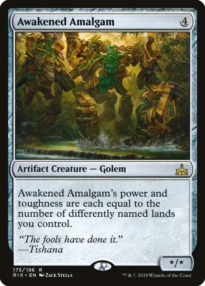Card image of Awakened Amalgam