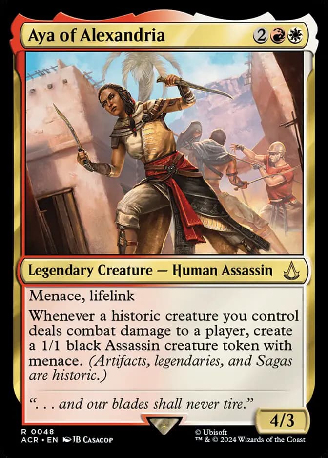 Card image of Aya of Alexandria