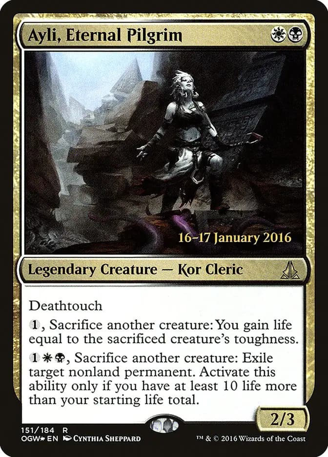 Card image of Ayli, Eternal Pilgrim