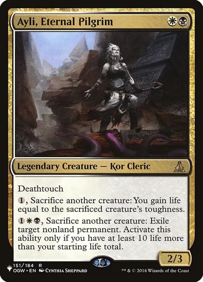 Card image of Ayli, Eternal Pilgrim