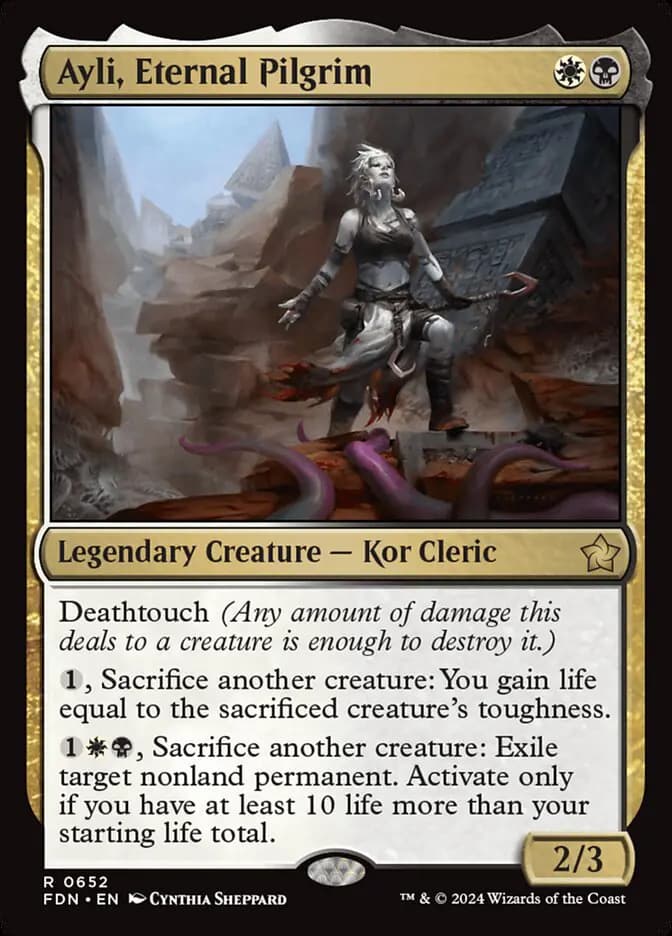 Card image of Ayli, Eternal Pilgrim