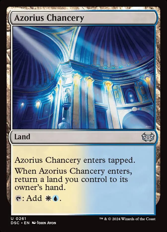 Card image of Azorius Chancery