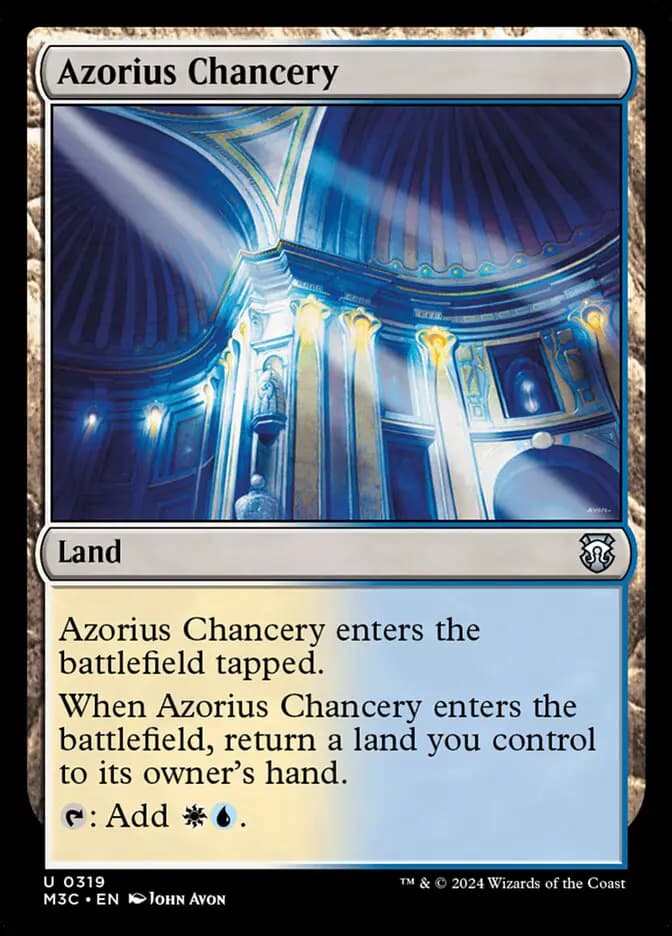 Card image of Azorius Chancery