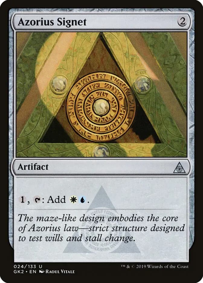 Card image of Azorius Signet