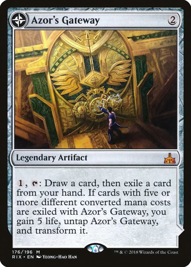 Card image of Azor's Gateway / Sanctum of the Sun