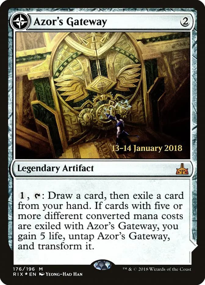Card image of Azor's Gateway / Sanctum of the Sun