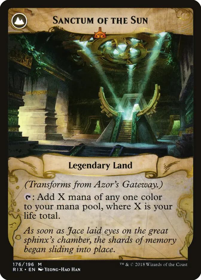 Card image of Azor's Gateway / Sanctum of the Sun