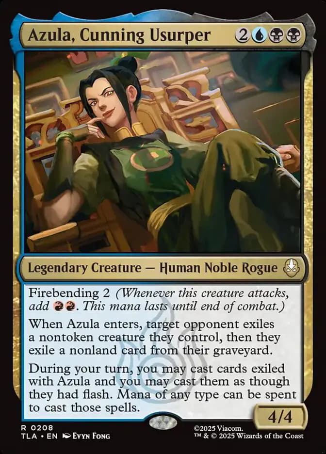 Card image of Azula, Cunning Usurper