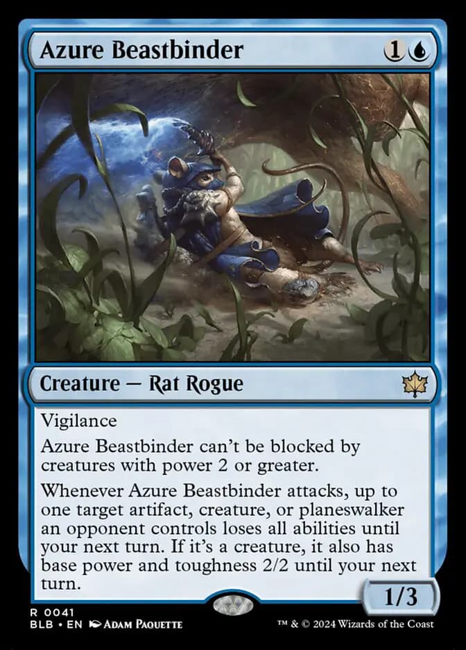 Card image of Azure Beastbinder