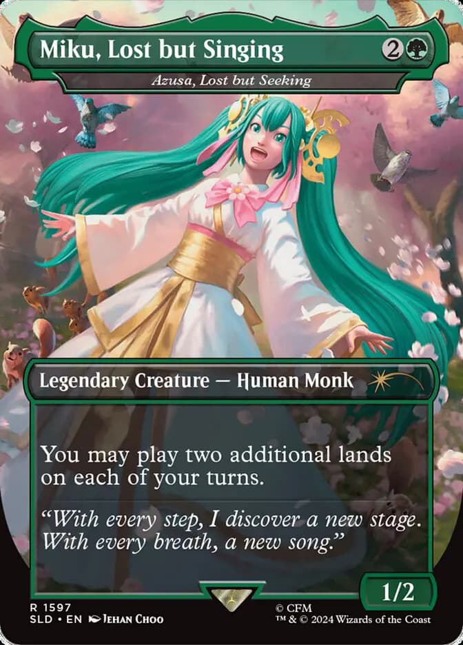 Card image of Azusa, Lost but Seeking