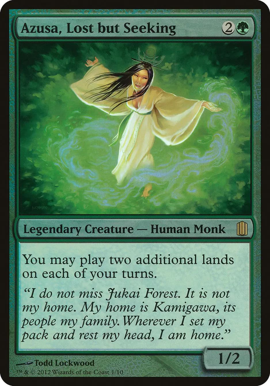 Card image of Azusa, Lost but Seeking