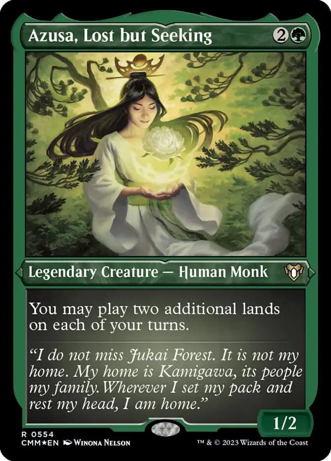 Card image of Azusa, Lost but Seeking