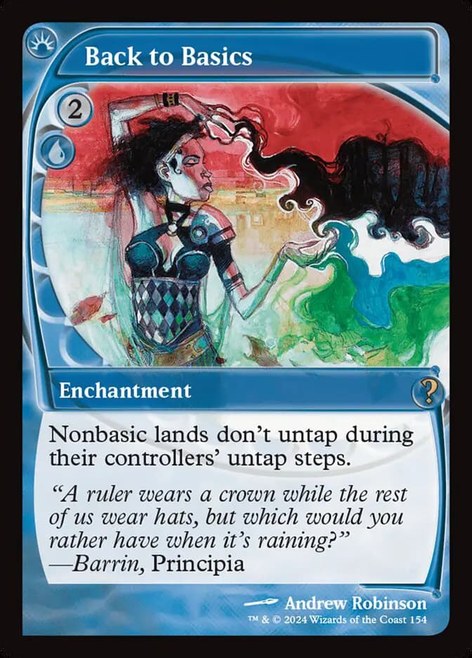 Card image of Back to Basics