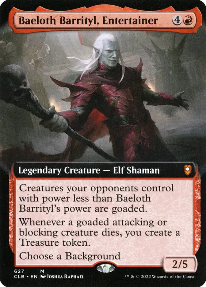 Card image of Baeloth Barrityl, Entertainer