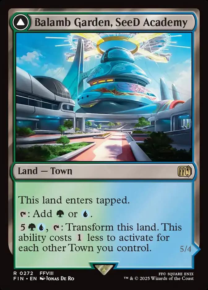 Card image of Balamb Garden, SeeD Academy / Balamb Garden, Airborne