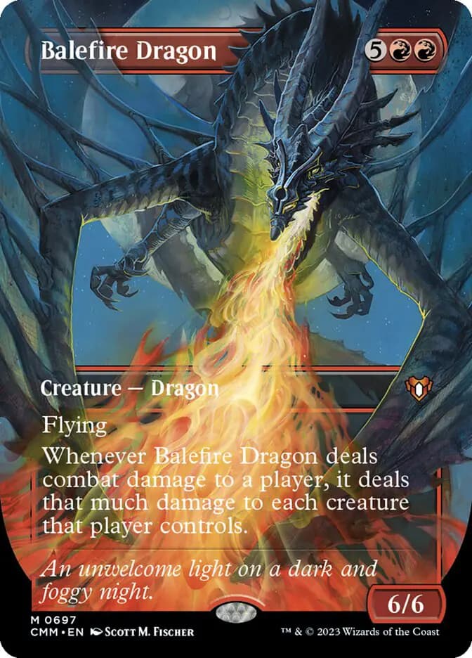 Card image of Balefire Dragon