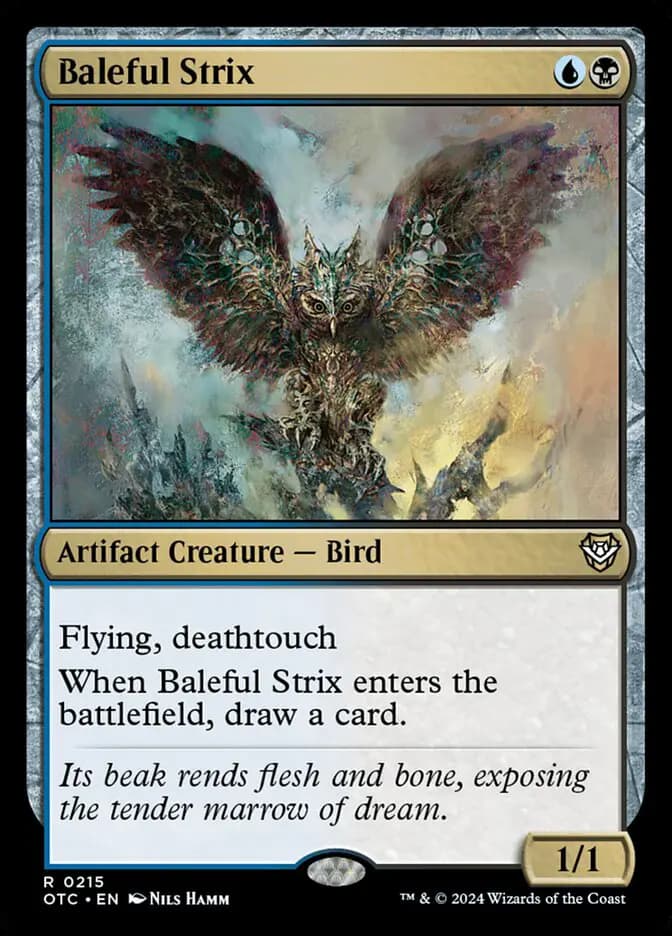 Card image of Baleful Strix