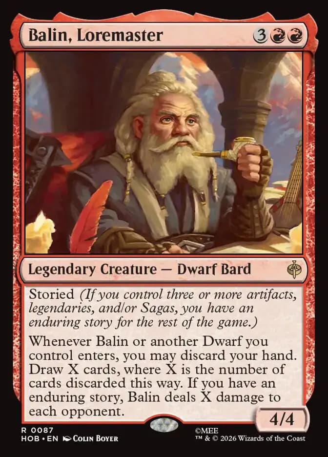 Card image of Balin, Loremaster