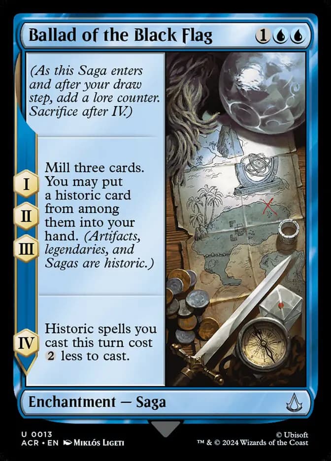 Card image of Ballad of the Black Flag