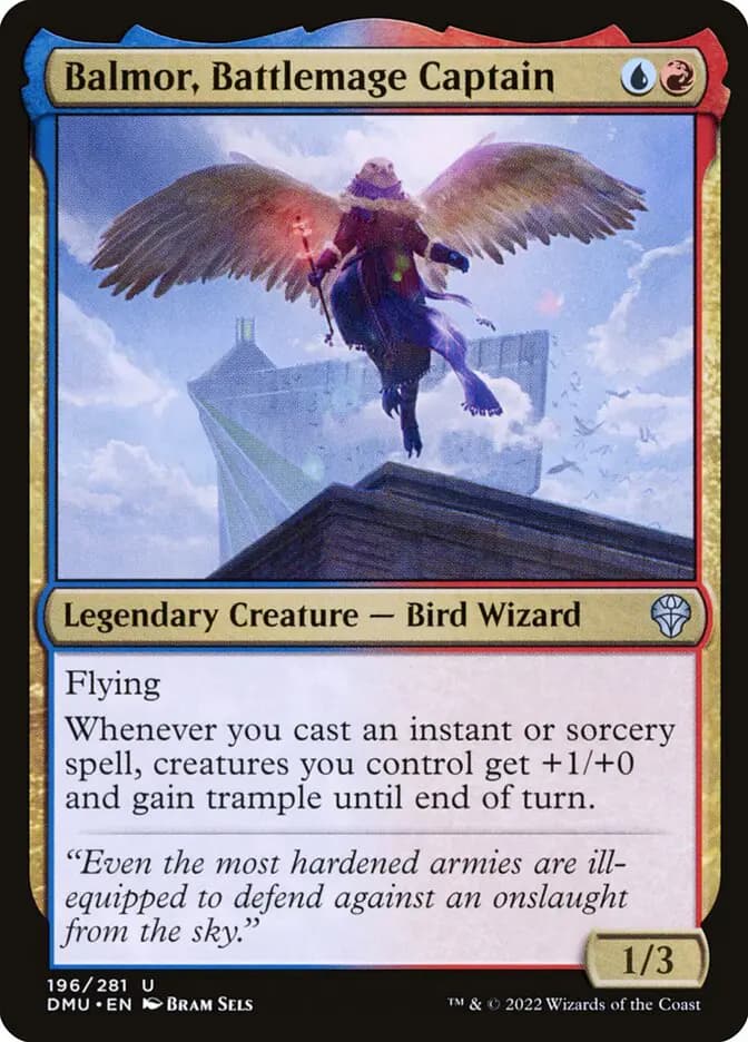 Card image of Balmor, Battlemage Captain
