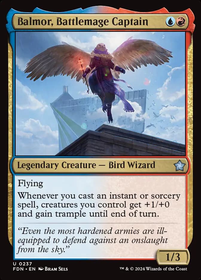 Card image of Balmor, Battlemage Captain