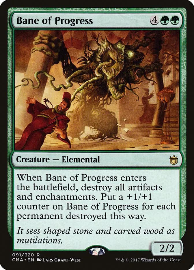 Card image of Bane of Progress
