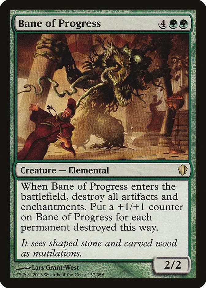 Card image of Bane of Progress